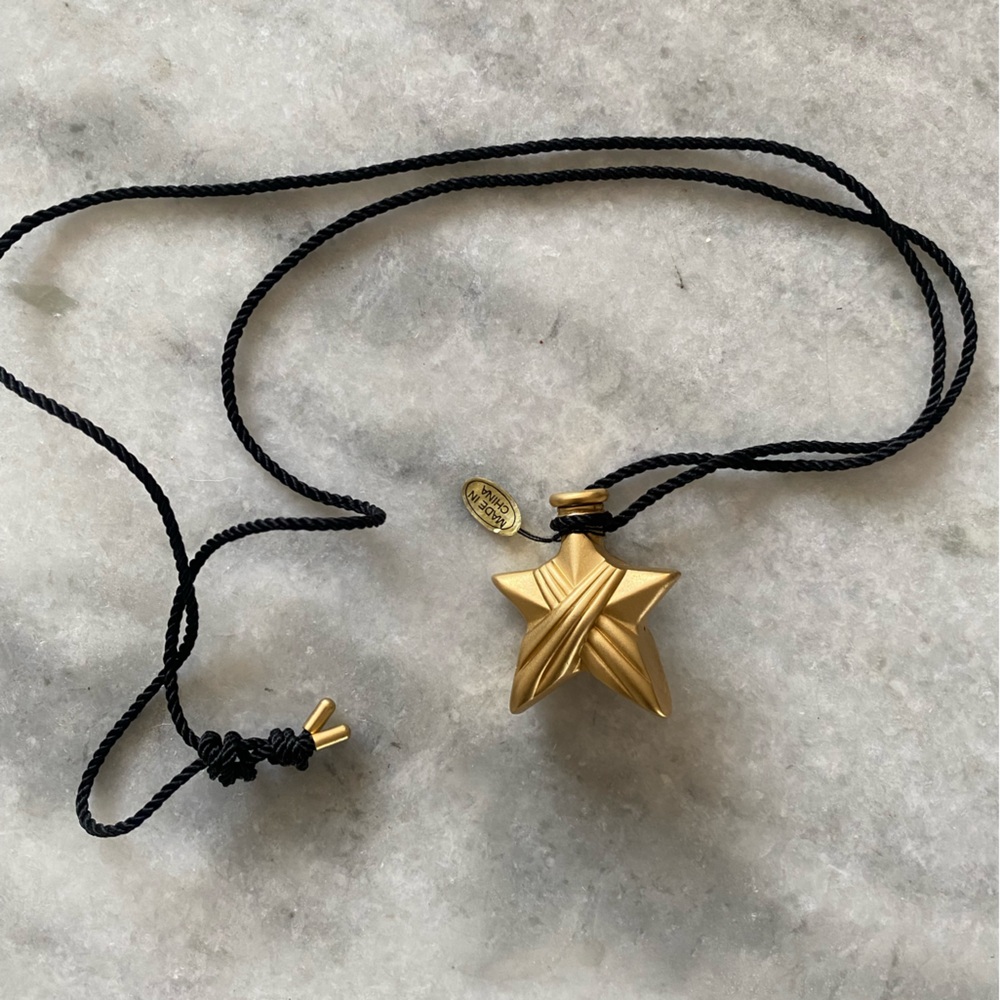Debbie J Palmer Star perfume bottle necklace